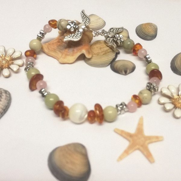 Amber Goddess Bracelet